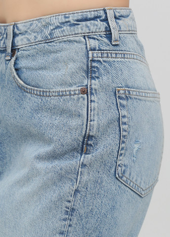 Светло-голубые демисезонные зауженные джинсы Cheap Monday