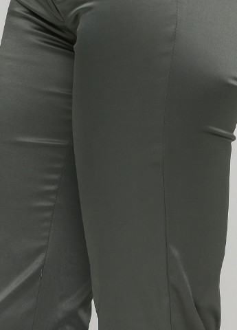 Оливковые кэжуал демисезонные прямые брюки ON-Line