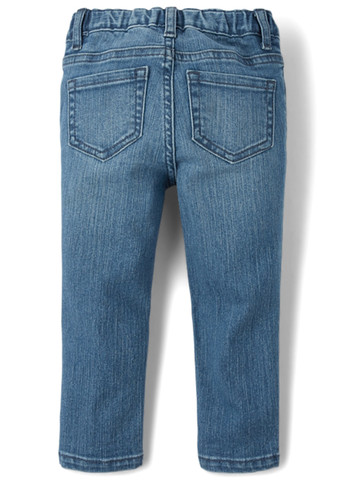 Светло-синие демисезонные зауженные джинсы The Children's Place