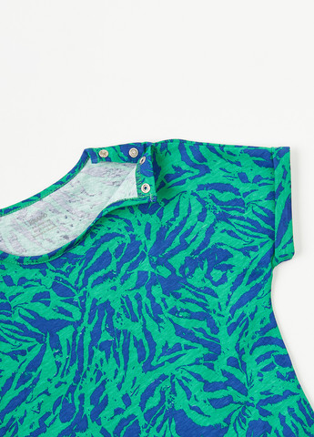 Бірюзова літня футболка KRAKO