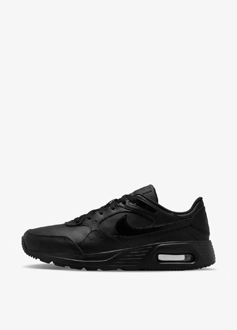 Черные демисезонные кроссовки dh9636-001_2024 Nike AIR MAX SC LEATHER