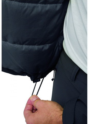 Черная демисезонная куртка Jack Wolfskin WISPER INS JKT M