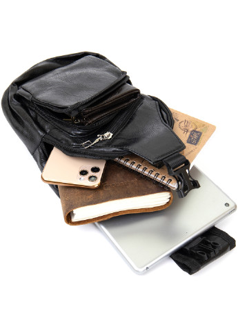 Чоловіча сумка на пояс (бананка) 16,7х32х10,5 см Vintage (253491362)