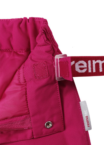 Малиновые спортивные зимние брюки Reima