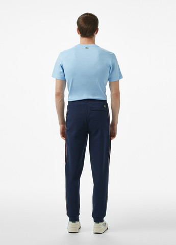Индиго спортивные демисезонные джоггеры брюки Lacoste