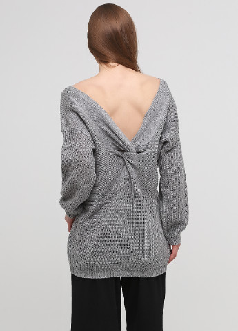 Серый демисезонный пуловер пуловер Boohoo