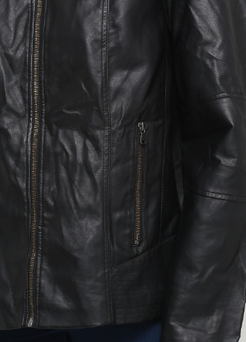 Чорна демісезонна куртка Junarose