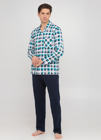 Комбинированный демисезонный комплект (рубашка, брюки) Calida