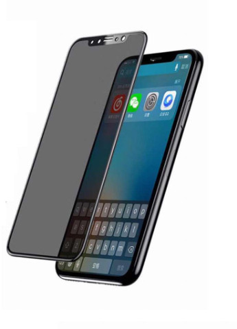 Стекло защитное Anti-spying Samsung Galaxy M10 SM-M105 Black (703918) BeCover (203983782)