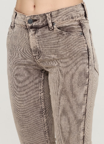 Бежевые джинсовые демисезонные зауженные брюки Cheap Monday