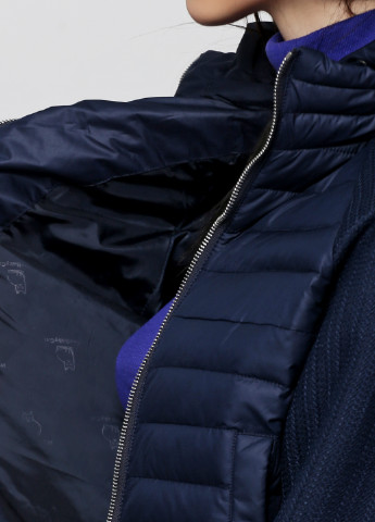 Темно-синяя демисезонная куртка FineBabyCat