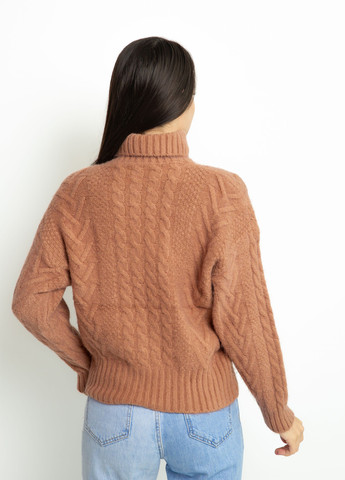 Світло-коричневий демісезонний светр Time of Style