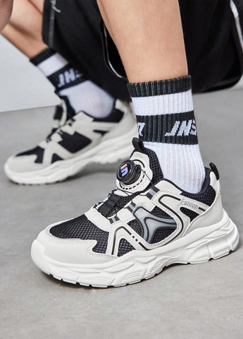 Чорно-білі Осінні кросівки SHEIN