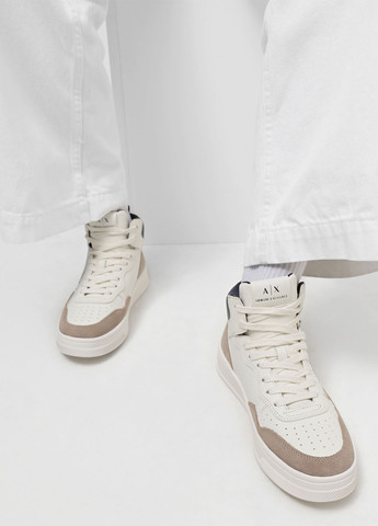 Кросівки Armani Exchange білі демісезони (365686609)