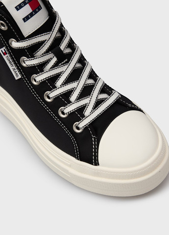 Черно-белые кеды Tommy Jeans