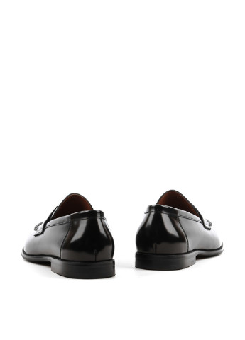 Черные классические туфли Le'BERDES без шнурков