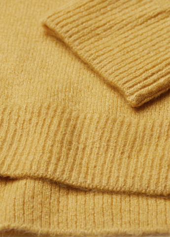 Желтый демисезонный свитер джемпер H&M