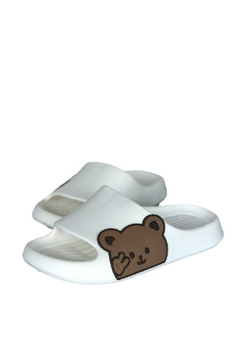 Белые шлепанцы Luck Line