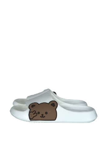 Белые шлепанцы Luck Line