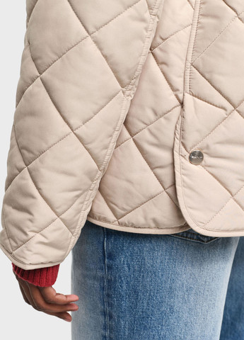 Светло-бежевая демисезонная куртка Gant