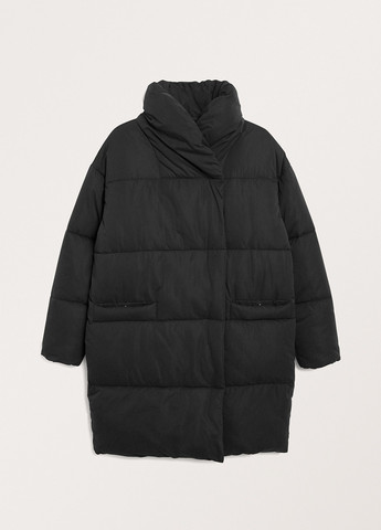 Чорна демісезонна куртка Monki