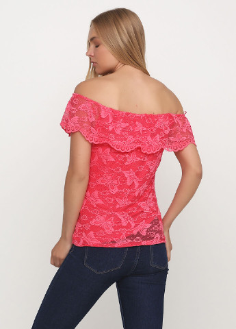 Розовая демисезонная блуза No Brand
