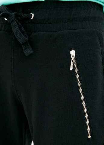 Черные спортивные демисезонные джоггеры, укороченные брюки Promin