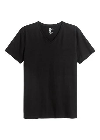 Чорна футболка H&M