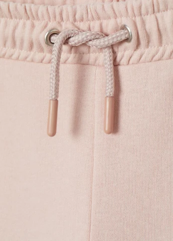 Светло-розовые кэжуал демисезонные брюки H&M