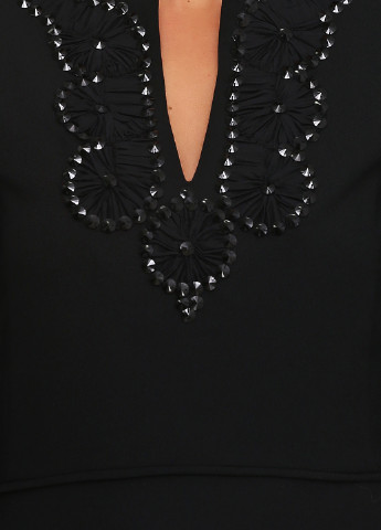 Черное кэжуал платье Vanessa Bruno однотонное
