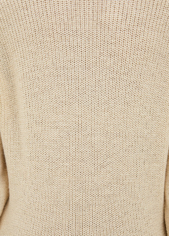 Бежевий демісезонний джемпер пуловер befree