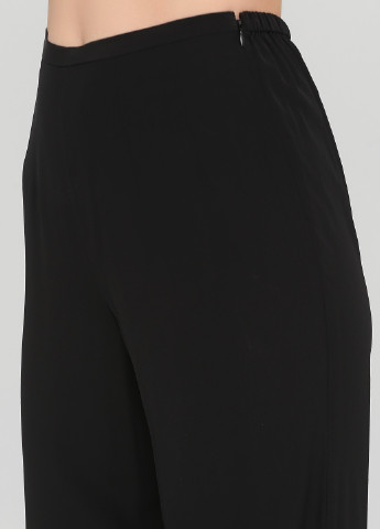 Черные кэжуал демисезонные прямые брюки The J. Peterman Company