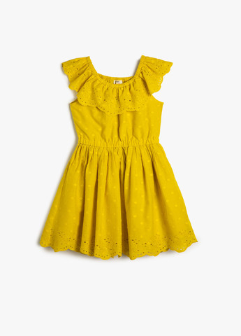 Жовта сукня KOTON (284992632)