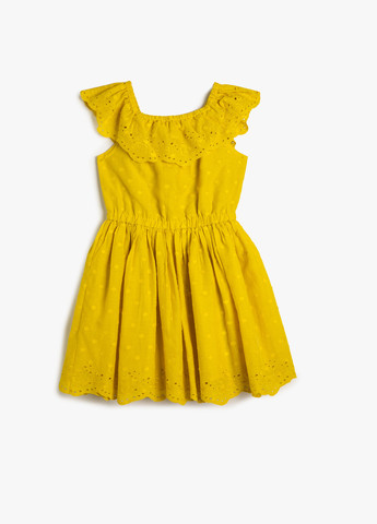 Жёлтое платье KOTON (284992632)