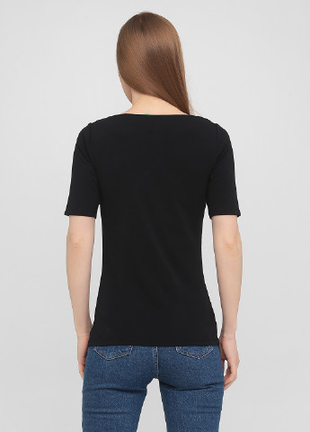 Черная летняя футболка Ralph Lauren