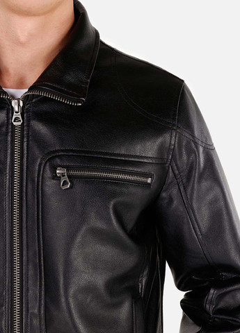 Чорна демісезонна куртка Colin's