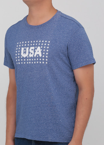 Світло-синя футболка American Giant