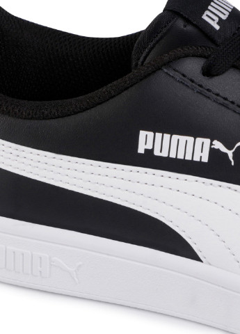 Чорно-білі всесезон кросівки smash v2 l 36521504 Puma