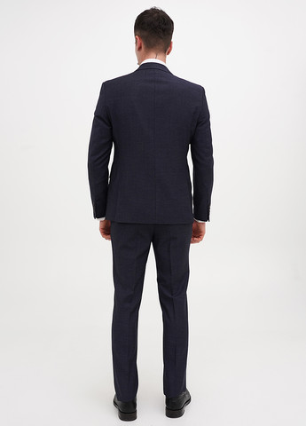 Синий демисезонный костюм (пиджак, брюки) брючный Federico Cavallini