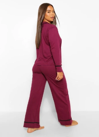 Фиолетовая всесезон пижама Boohoo
