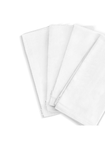Набір з 4-х тканинних серветок 35х35 Ranfors White (4822052073513) Cosas (252409204)