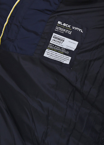 Серо-синяя зимняя куртка Black Vinyl