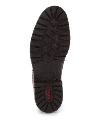 Темно-коричневые зимние ботинки Rieker