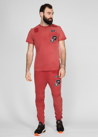 Красные спортивные демисезонные джоггеры брюки G-Star Raw
