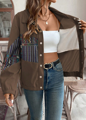 Куртка-сорочка SHEIN (365437868)