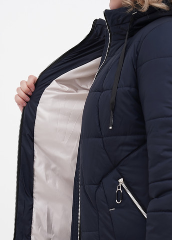 Темно-синяя зимняя куртка Eva Classic