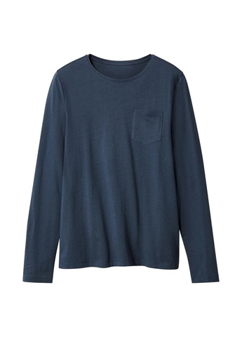 Серо-синяя всесезон пижама (лонгслив, брюки) лонгслив + брюки Esmara