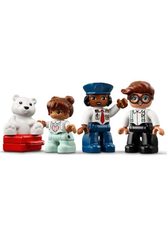Конструктор (10961) Lego Duplo Самолет и аэропорт 28 деталей (249609107)