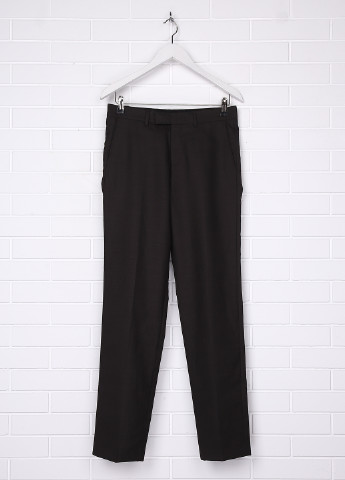 Темно-серые классические демисезонные прямые брюки S.Oliver