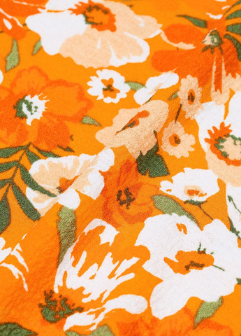 Жовтий кежуал сукня H&M з квітковим принтом